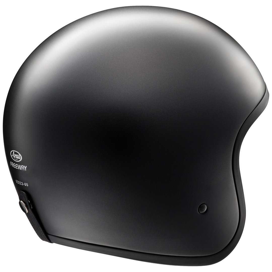 Arai - Freeway Classic Vintage ohne Druckknopf matt-schwarz – Bild 2