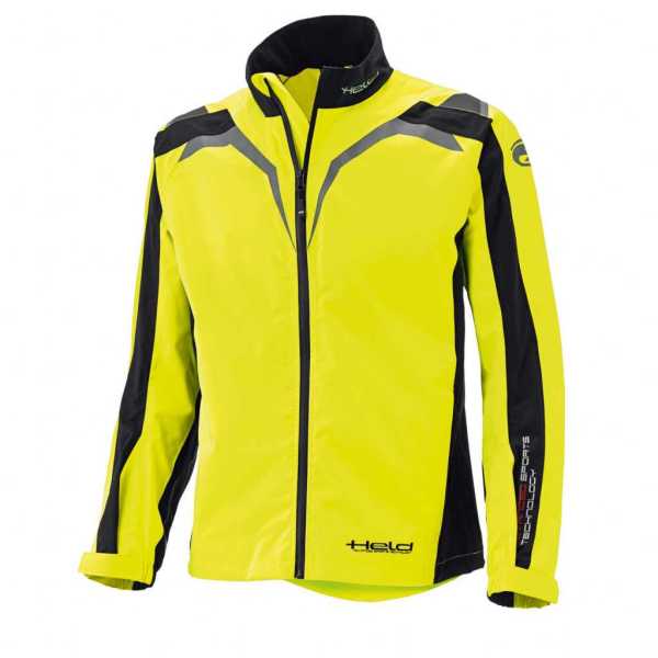 Held Rainblock Top Regenjacke Schwarz-Neongelb