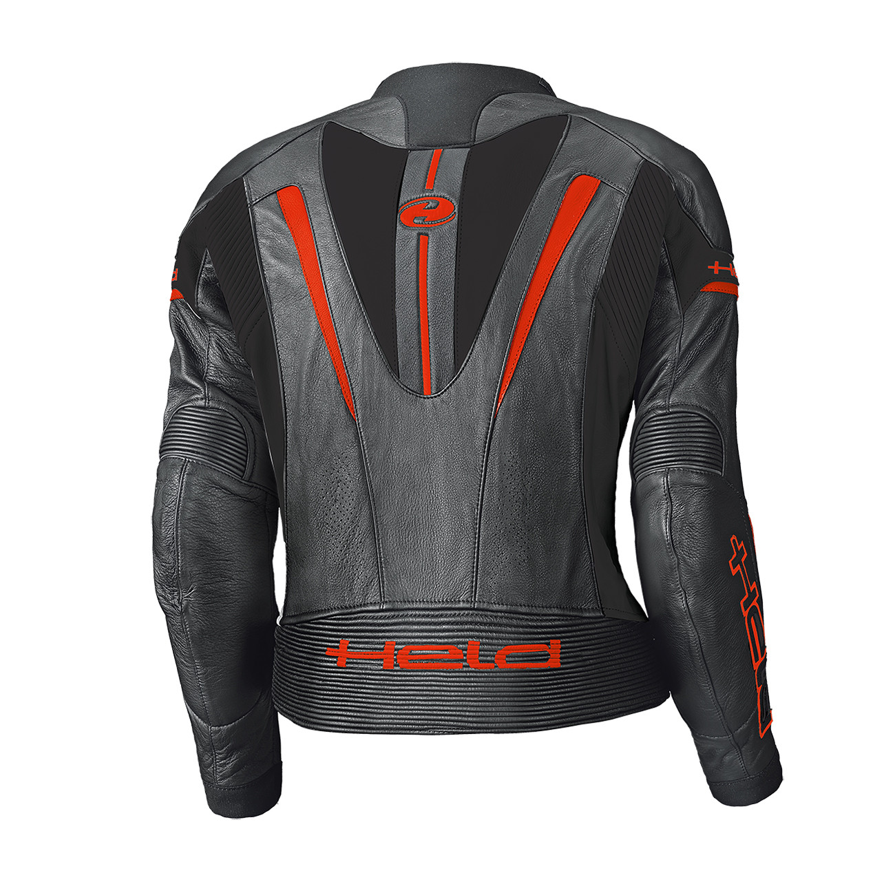 Held Debbie II Damen Lederkombijacke Schwarz-neonrot - Image 2