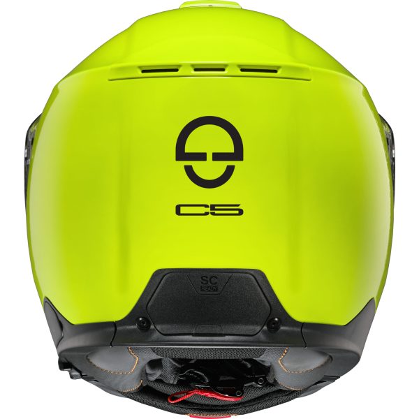 C5 Fluo Yellow Back