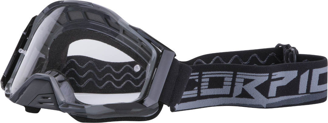 Scorpion - Crossbrille E21 silber-schwarz