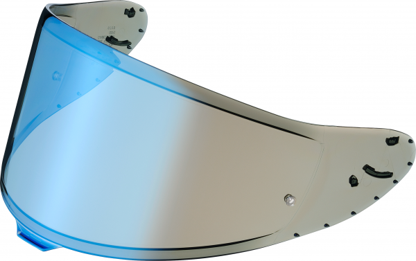 Shoei - Visier CWR-F2PN blau verspiegelt NXR2