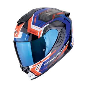 Scorpion EXO-1400 EVO II Linart Schwarz/Blau/Rot