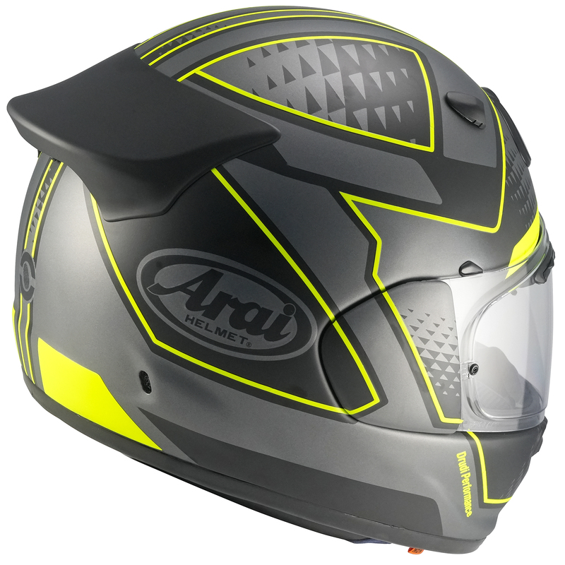 Arai Quantic Giu gelb rechts