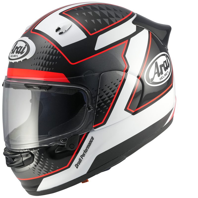 Arai Quantic Giu rot