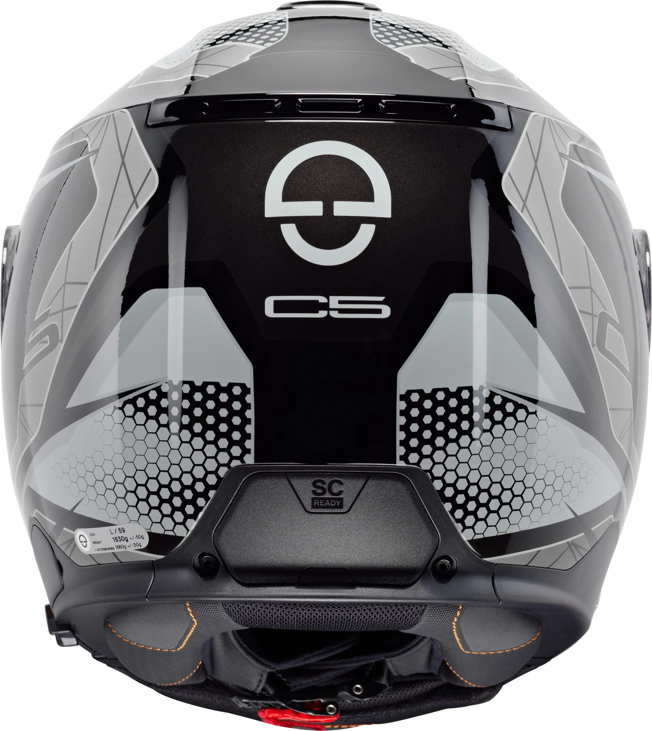 Schuberth C5 Velocity Grey – Bild 3