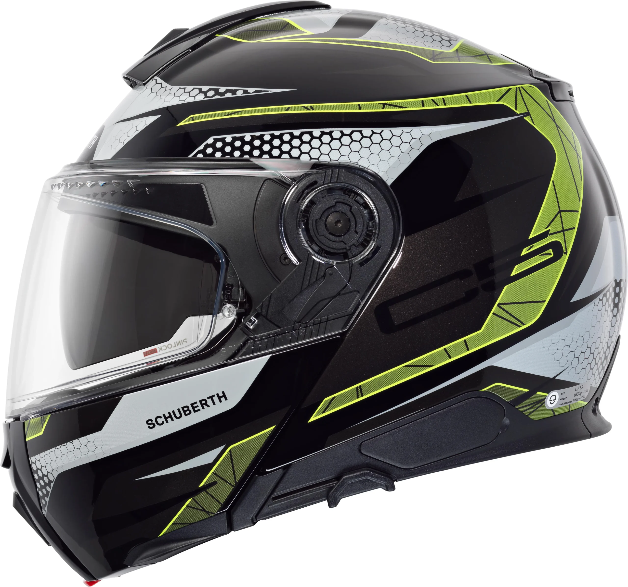 Schuberth C5 Velocity Yellow – Bild 3