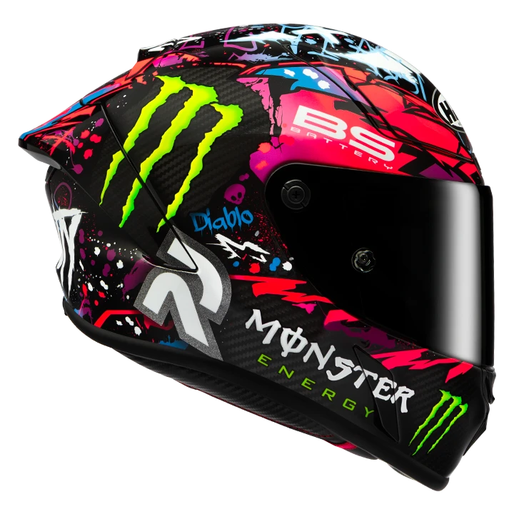 HJC RPHA 1 V2 Carbon FUNKY DIABLO MC8 Carbon/Pink/Monster