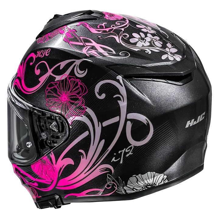 HJC i72 Marti MC8 Schwarz/Pink – Bild 3