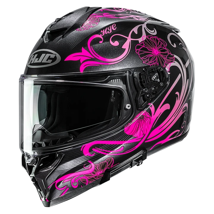 HJC i72 Marti MC8 Schwarz/Pink