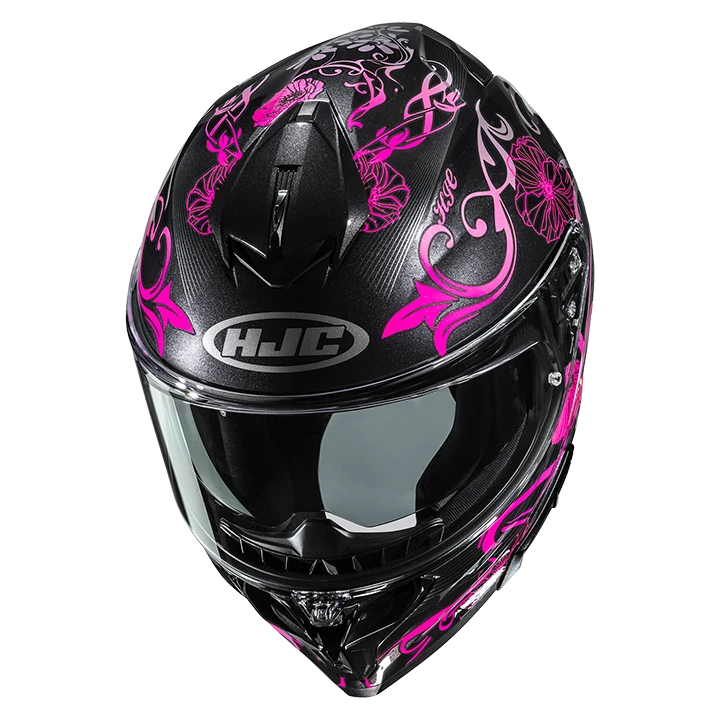 HJC i72 Marti MC8 Schwarz/Pink – Bild 2