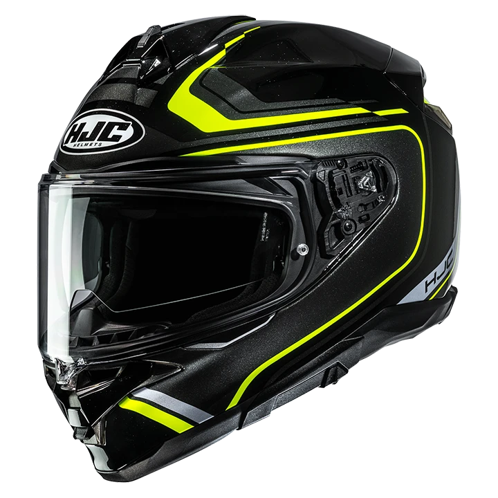 HJC F72 Oflo MC3H Schwarz/Neongelb/Grau