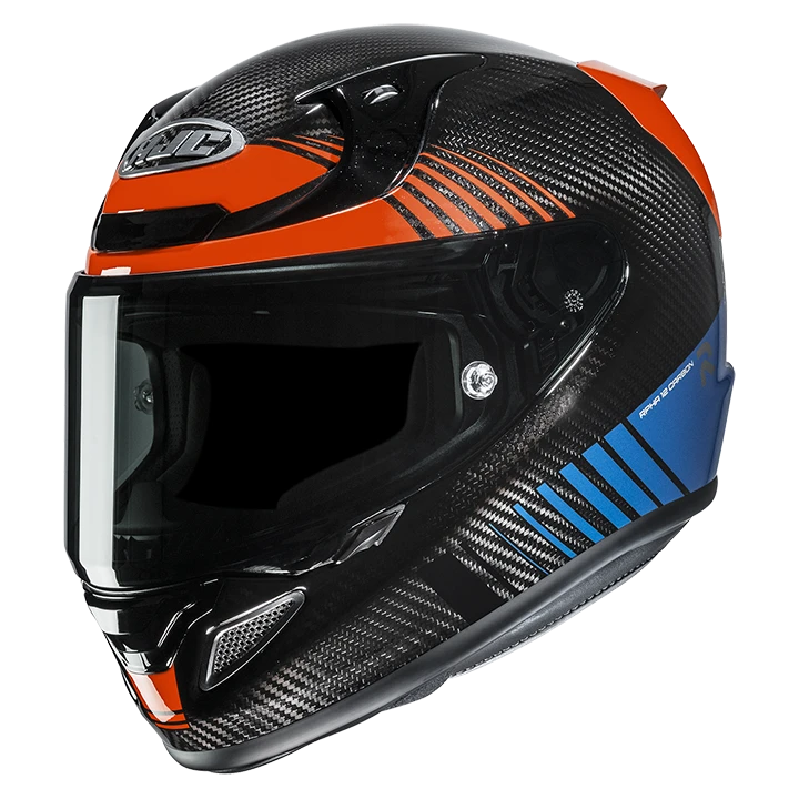 HJC RPHA 12 Carbon Tovin MC 27 Carbon/Orange/Blau