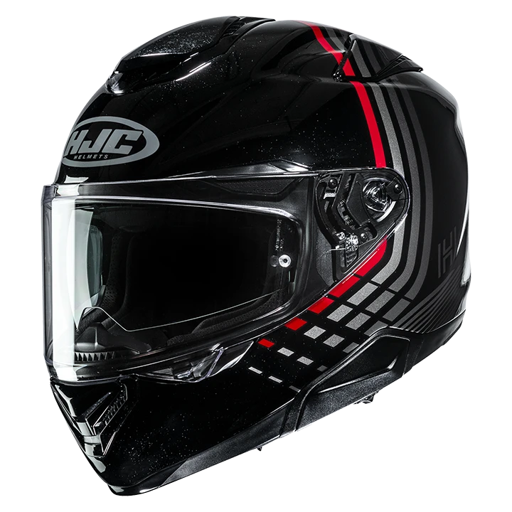 HJC RPHA 72 Veldine MC1 Schwarz/Rot/Grau