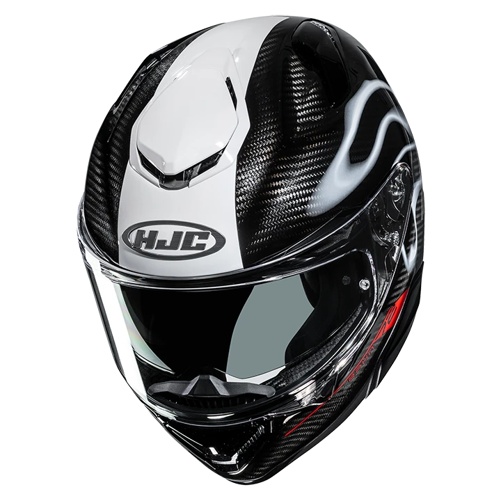 HJC RPHA 72 Carbon Garen MC1  Carbon/Weiß – Bild 2