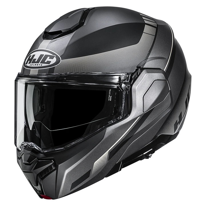 HJC i101 Mira MC9SF Mattschwarz/Grau/Silber
