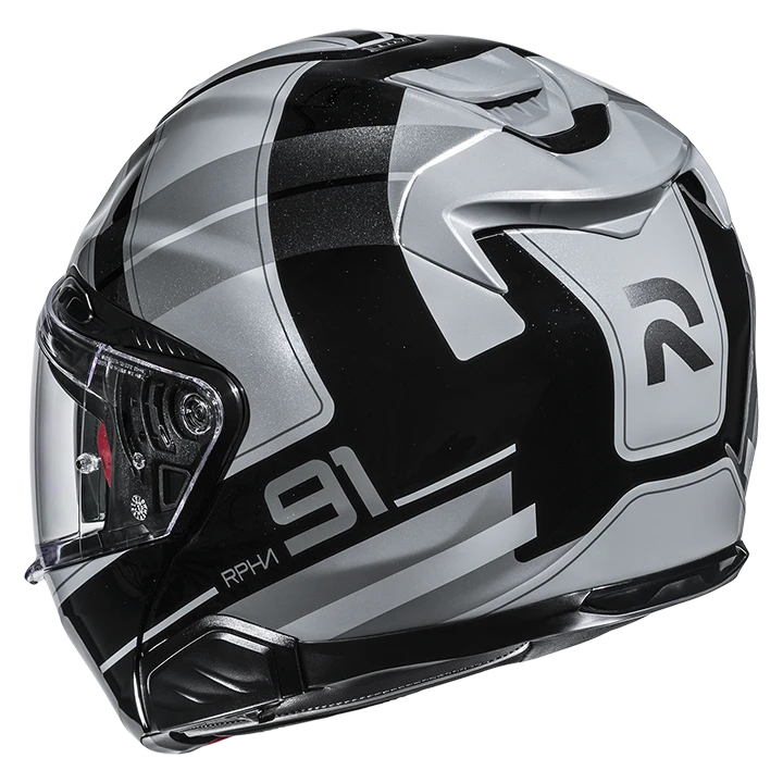HJC RPHA 91 Riu MC5 Schwarz/Grau – Bild 2